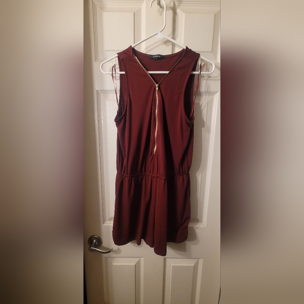 Zip Up Romper